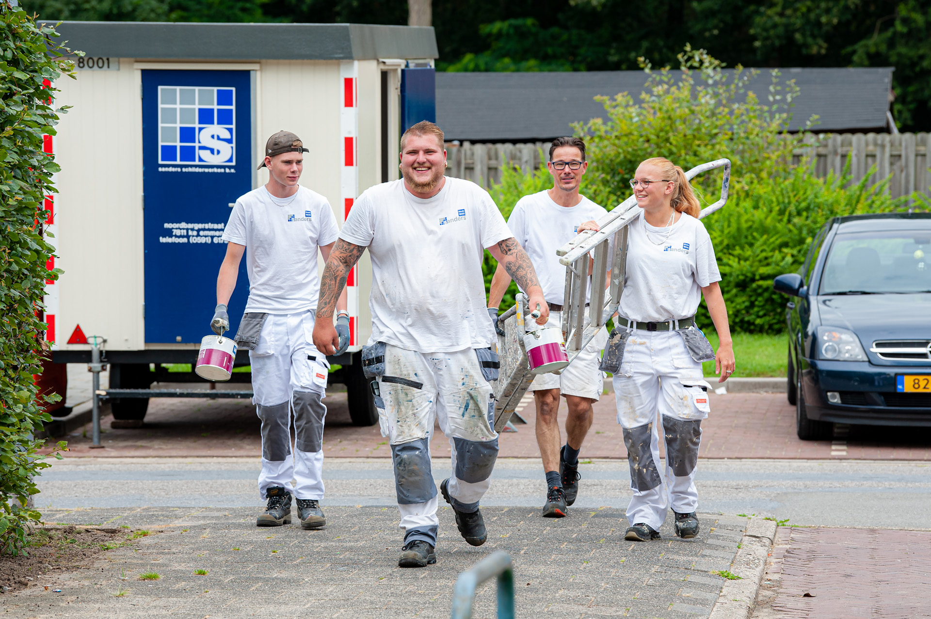 Schilder Medewerkers Sanders Emmen